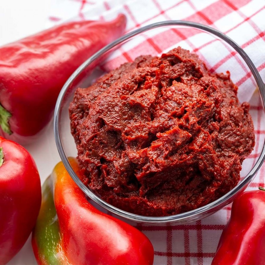 Kahraman Maraş Ev Yapımı Tatlı Biber Salçası 1 KG